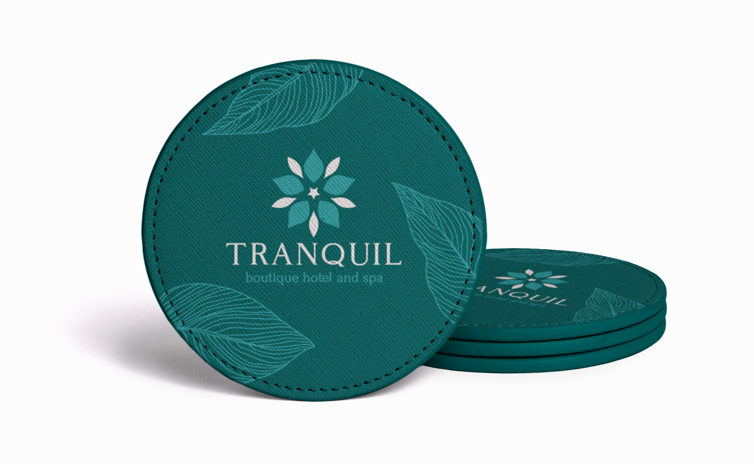 LVL Vegan Leather Coaster Set