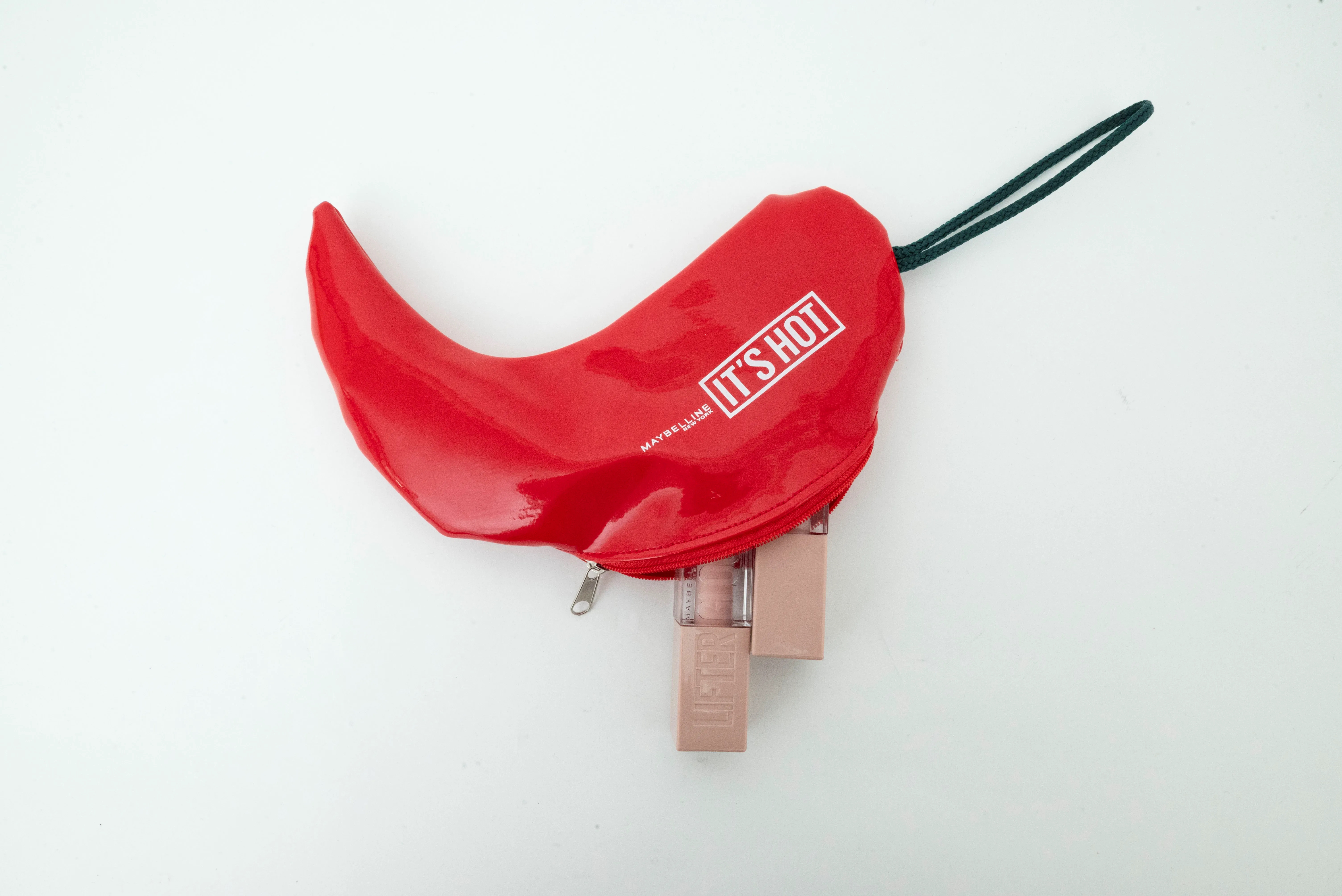 Chili Shaped Zippered Pouch 2