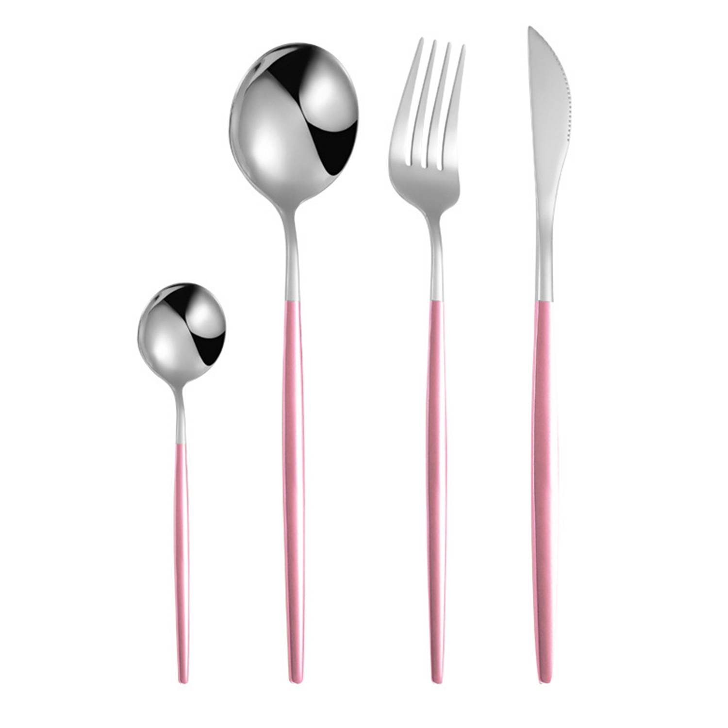 Stainless Steel Knife Fork And Spoon Cutlery Flatware Set 9