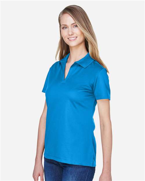 Women's CrownLux Performance® Plaited Polo - DG20W 66