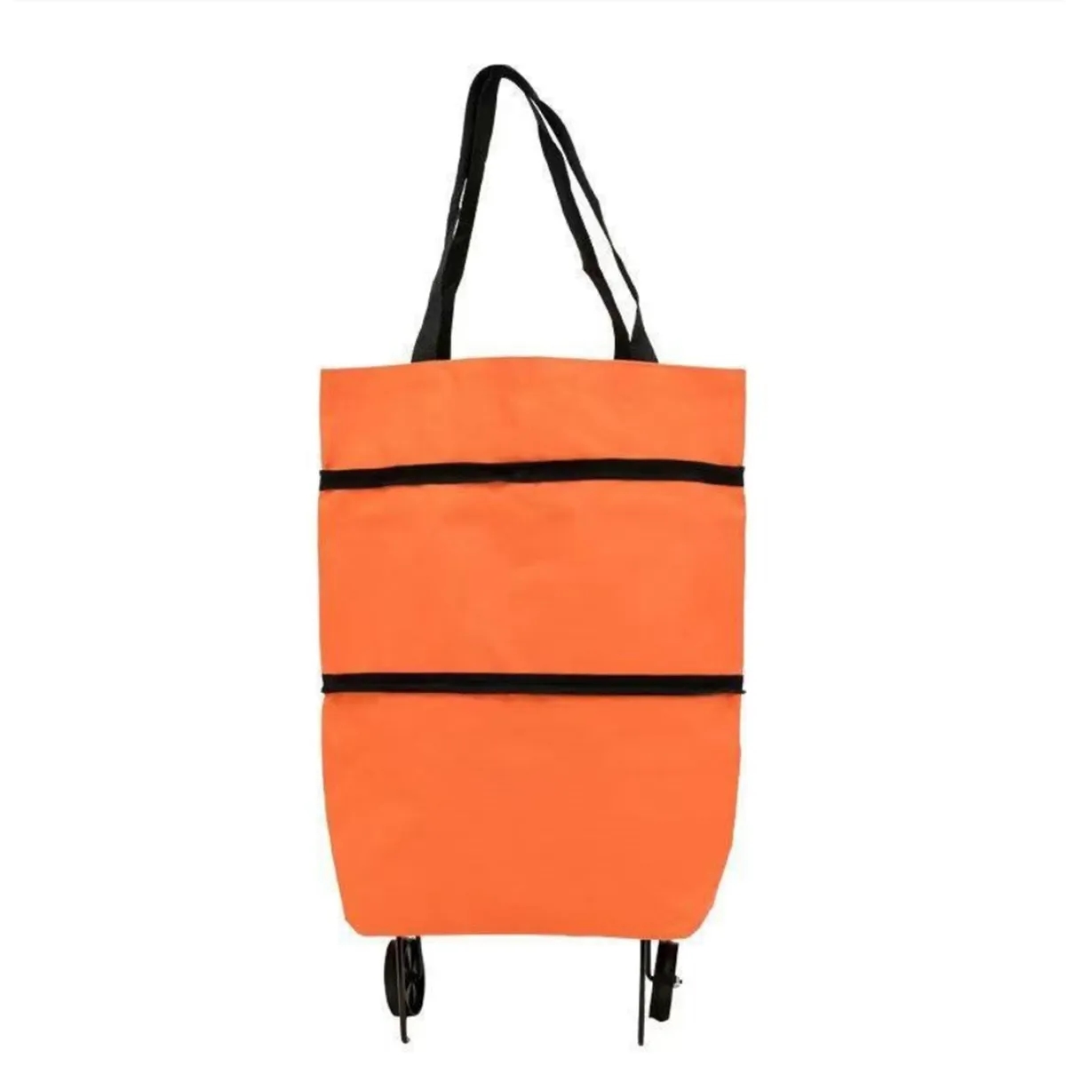 16L Lightweight foldable shopping bag trolley with wheels 3