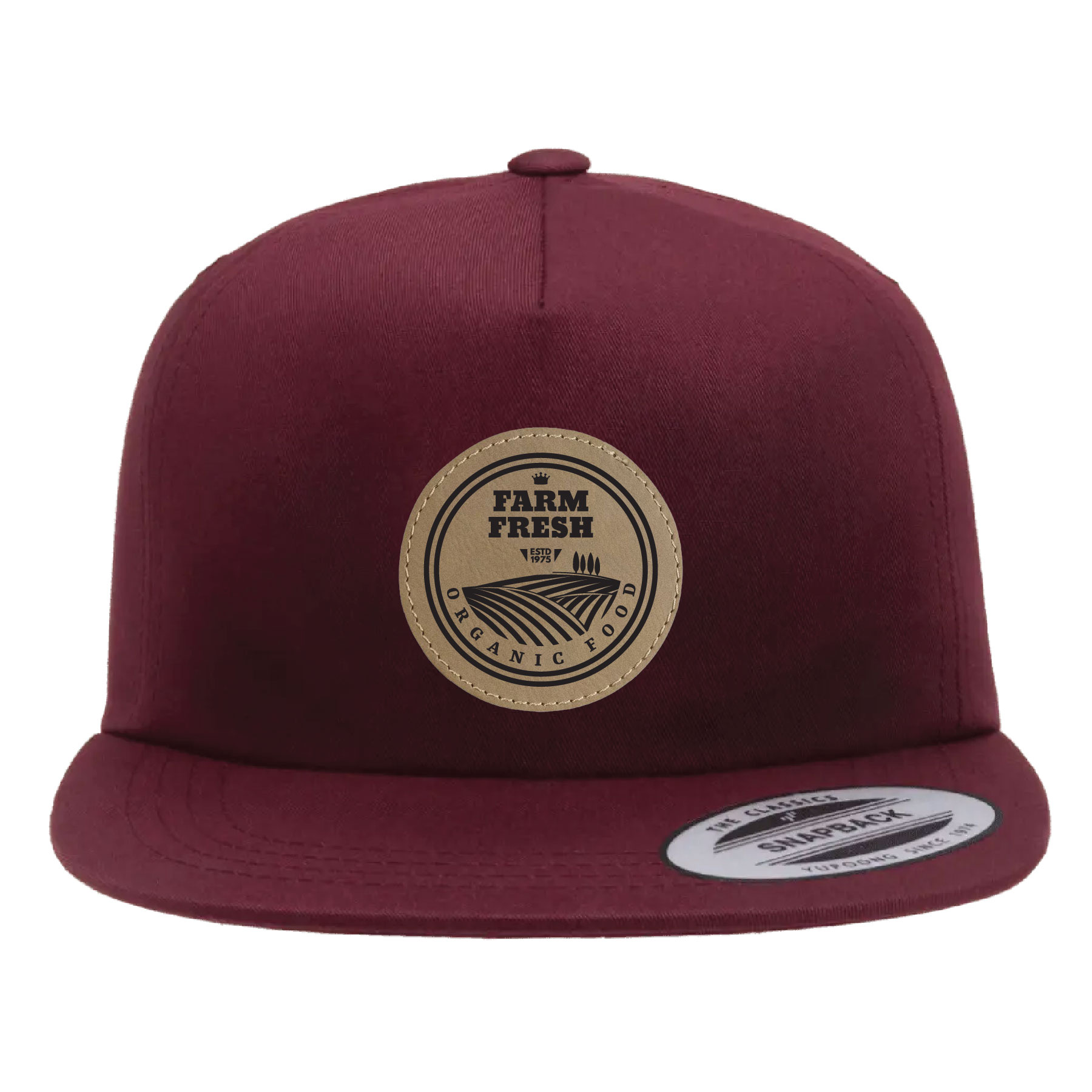Yupoong 6502 – YP Classics – Lightly structured hat with Leatherette Patches or Embroidery 17