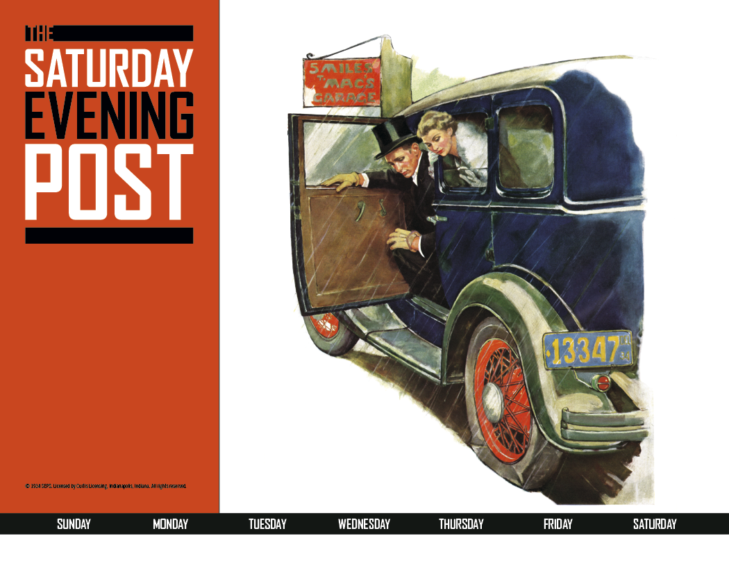 Triumph® Calendars The Saturday Evening Post 8