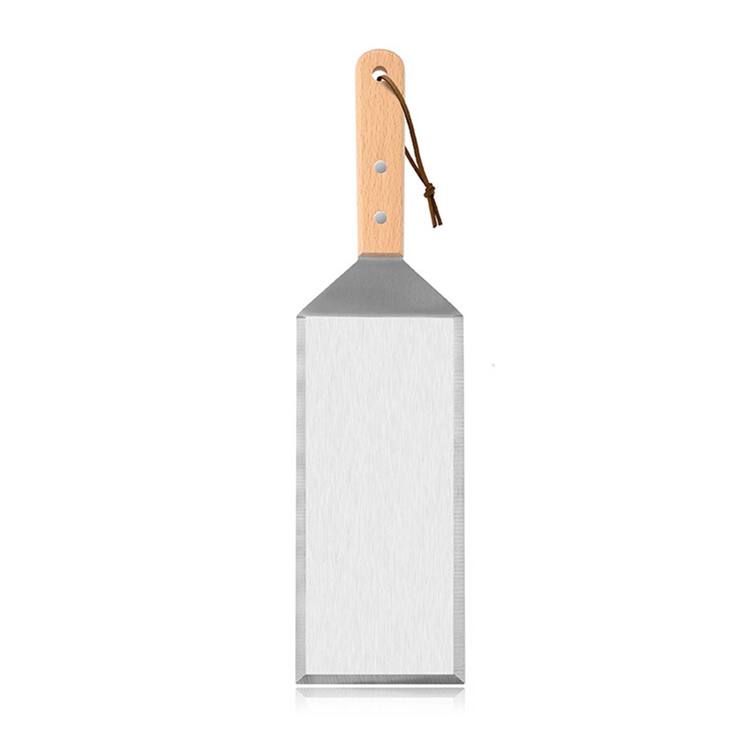 Outdoor Barbecue Stainless Steel Iron Plate Steak Shovel Set 5