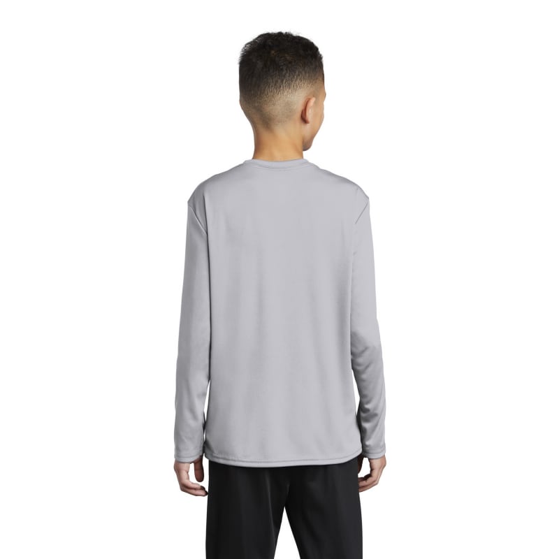 Port & Company Youth Long Sleeve Performance Tee 25