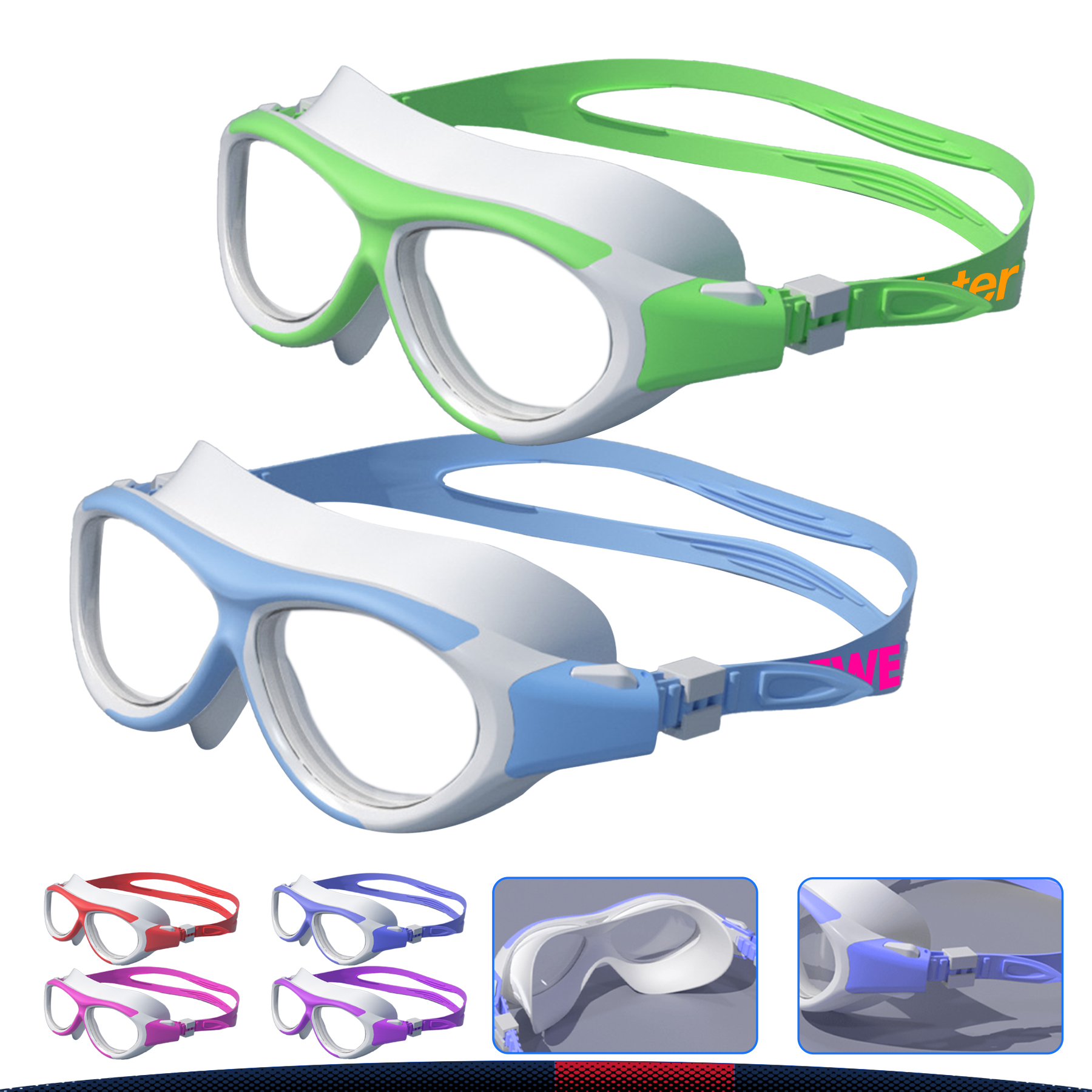 Nolut Kids Swimming Goggles 2