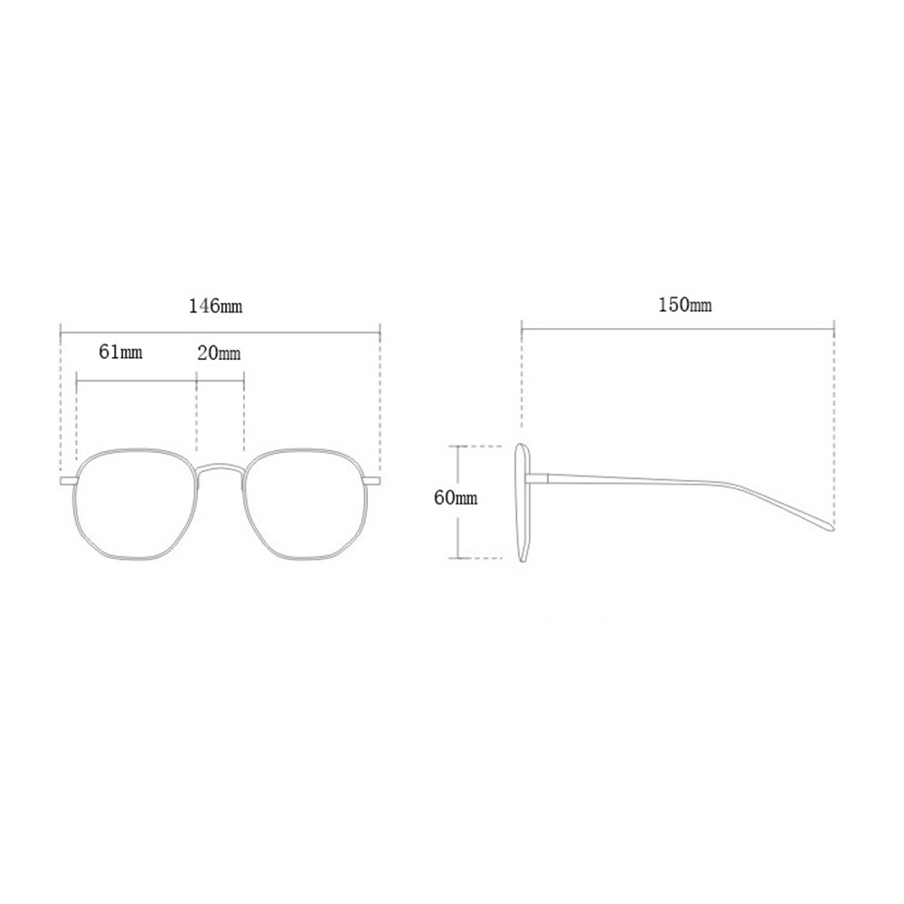 Candy color retro sunglasses 3