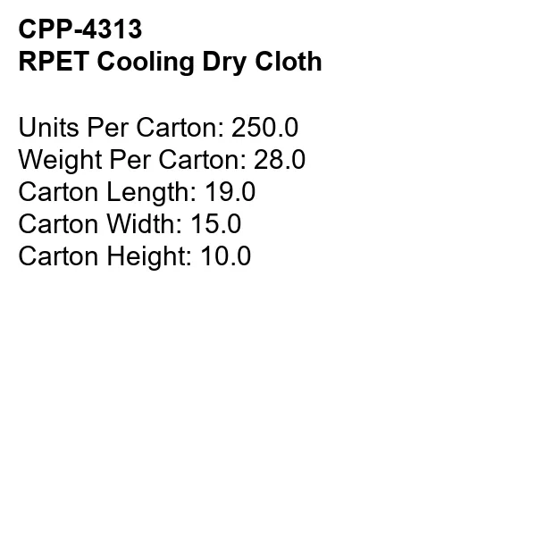 RPET Cooling Dry Cloth 22