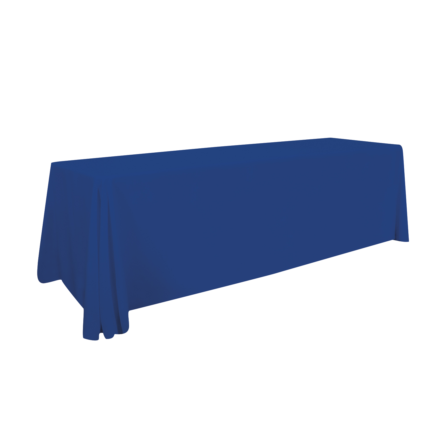 8' Stain-Resistant 3-Sided Table Throw (Unimprinted) 5
