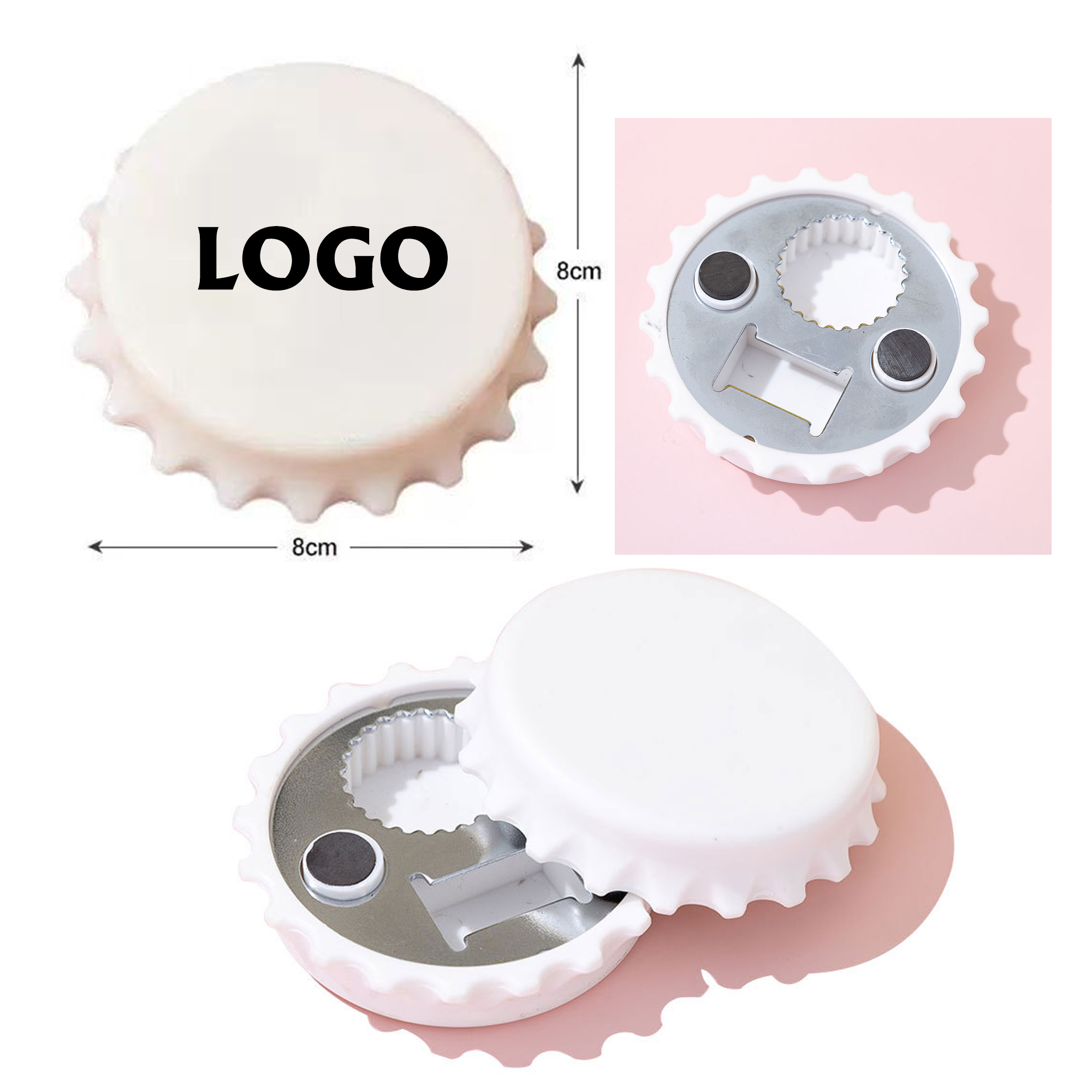 Creative ABS Beer Bottle Cap Opener 2