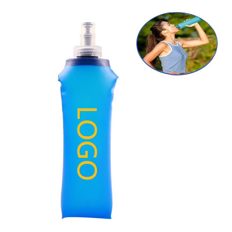 16oz Folding Tpu Soft Water Bottle 1
