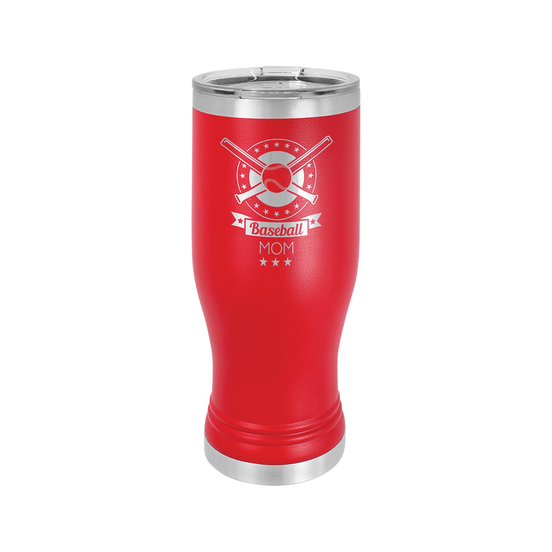 Polar Camel 20oz Stainless Steel Pilsner w/ Clear Lid 38