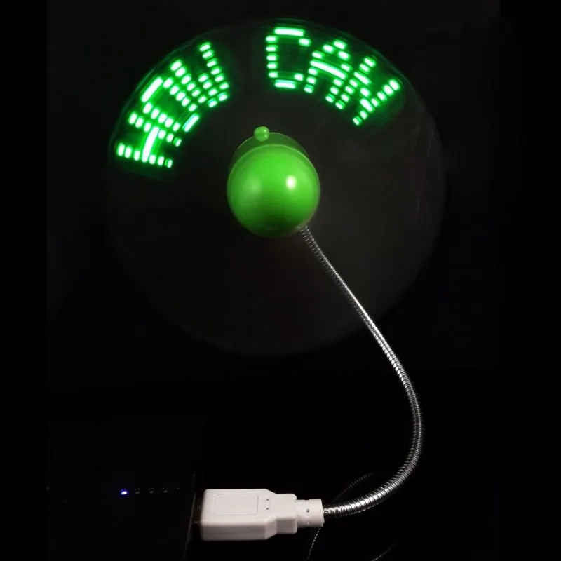 LED Programmable Message Fan 6