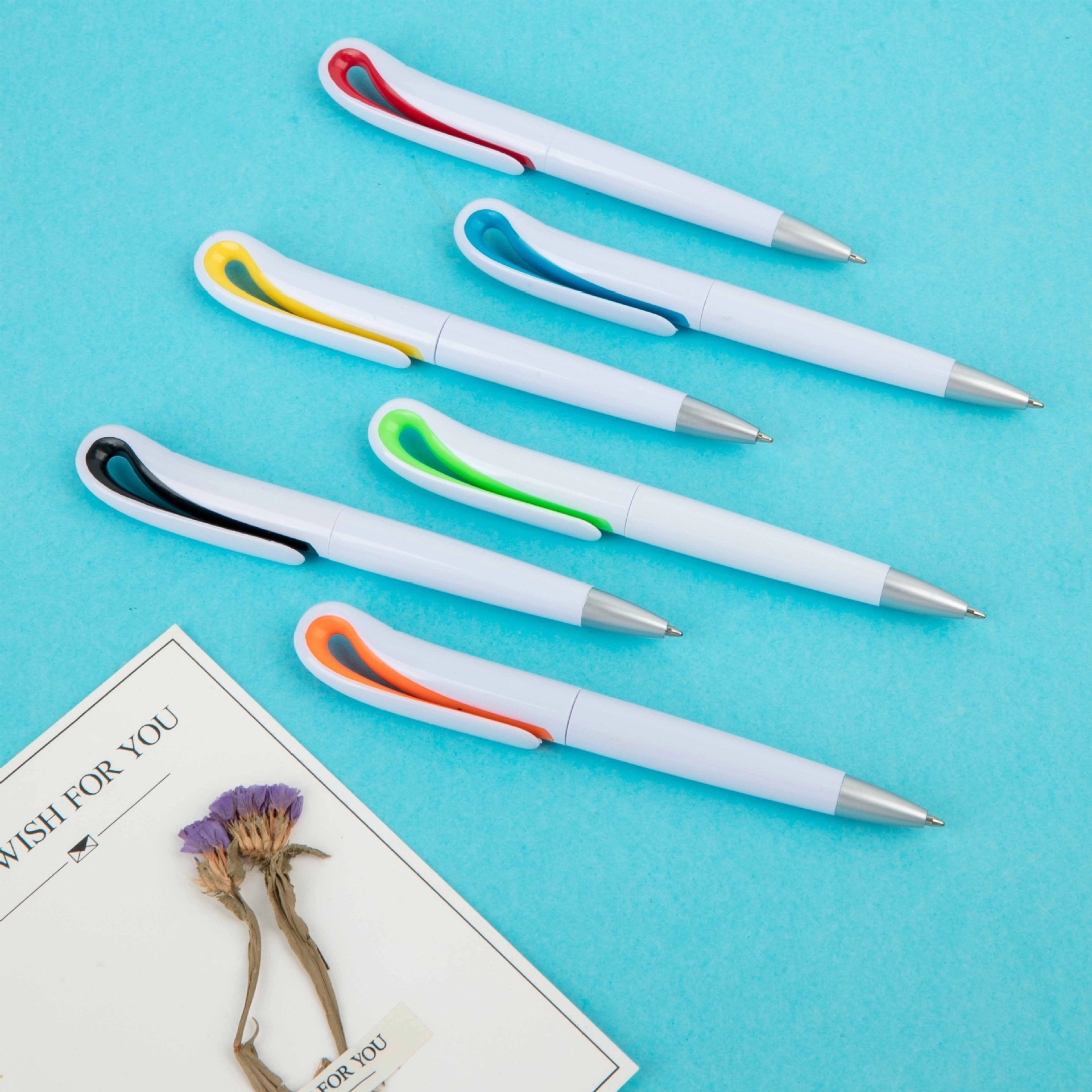 Custom Plastic Ballpoint Pen 8