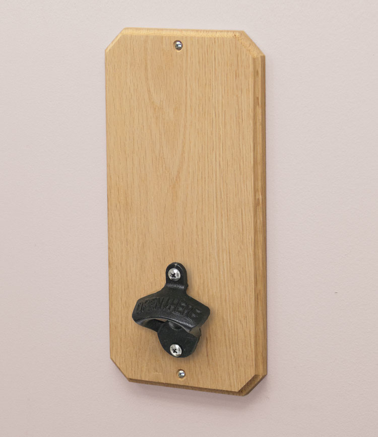 Wall-Mount Rectangle Bottle Opener