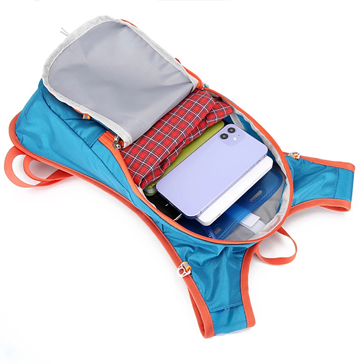 Bike Backpack Waterproof Breathable With Mesh Cover 3