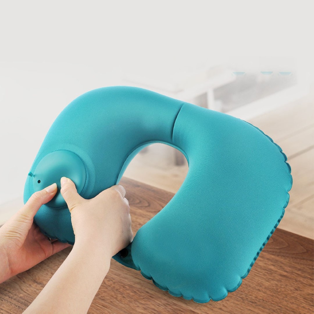 Air Pump Inflatable Neck Pillow 3