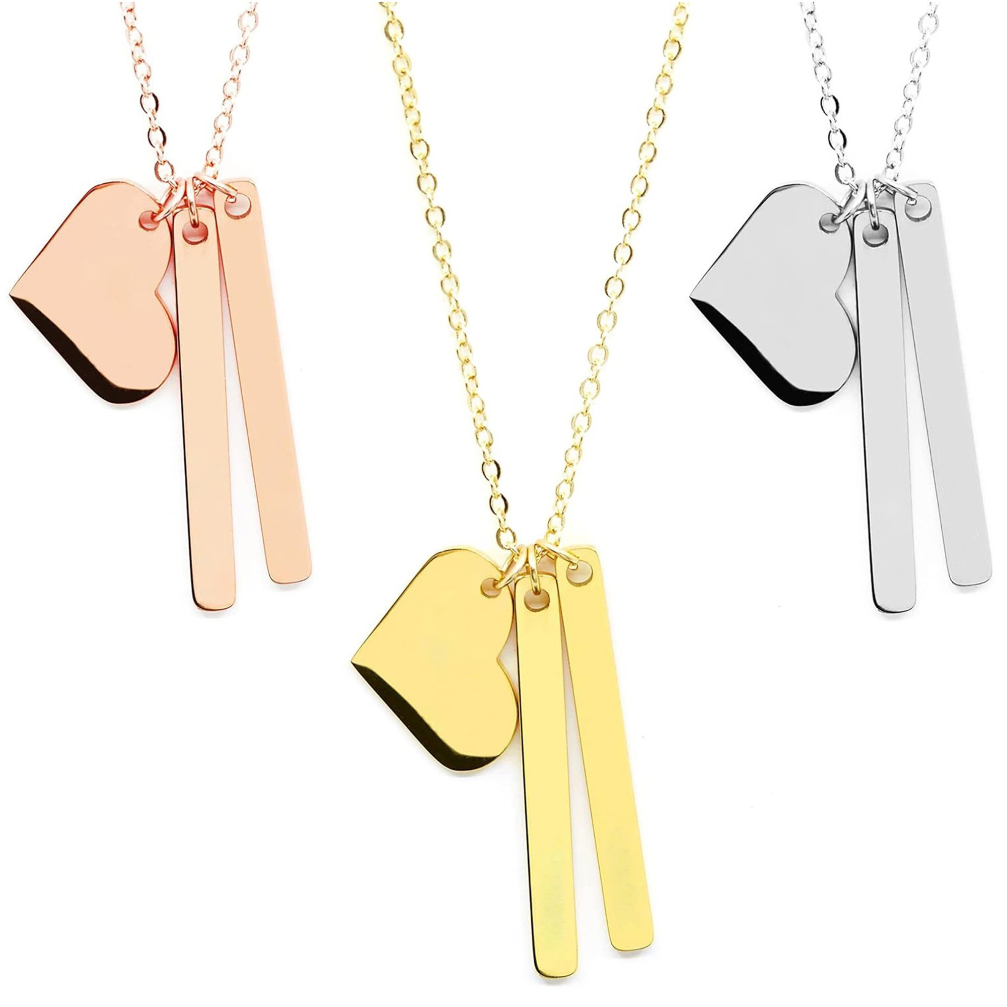MOQ100 Heart-Shaped Necklace For Mother's Day 2