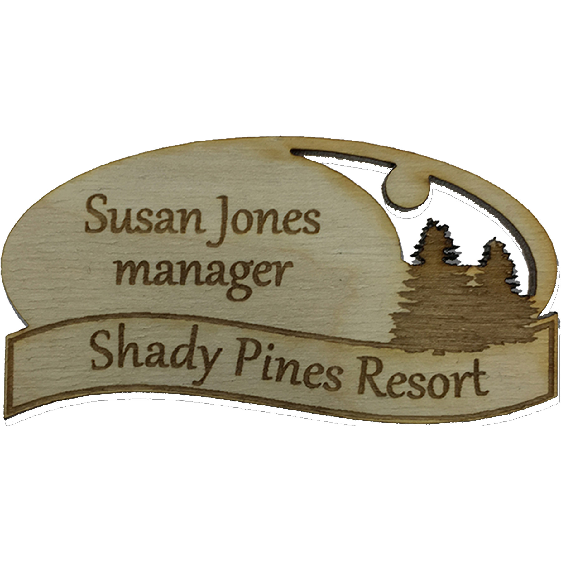 Wood Name Tags 13