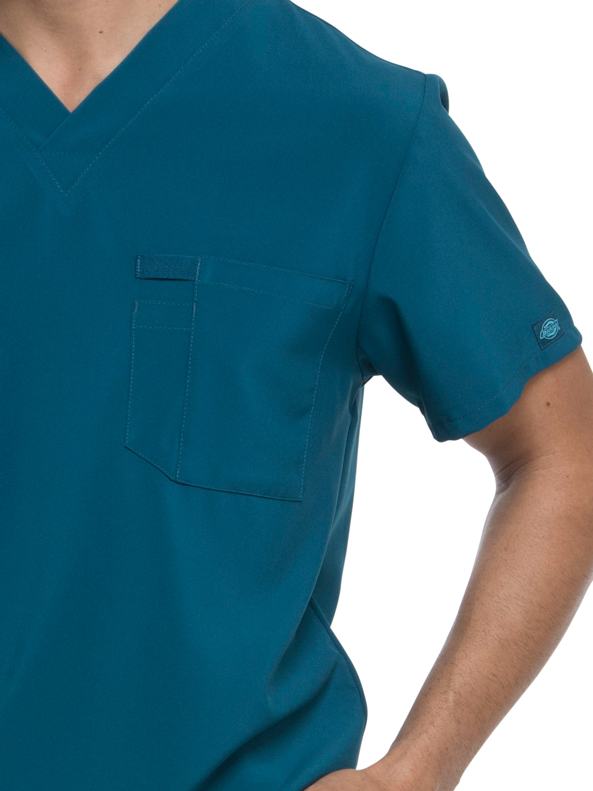 Dickies Medical - EDS Essentials - Men's 2-Pocket Tuckable V-Neck Top 8