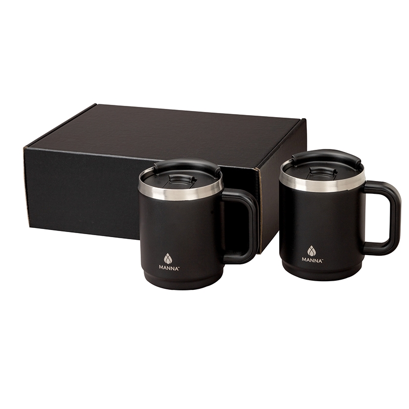 Manna™ Boulder Two-Piece Camping Mug Gift Set 35