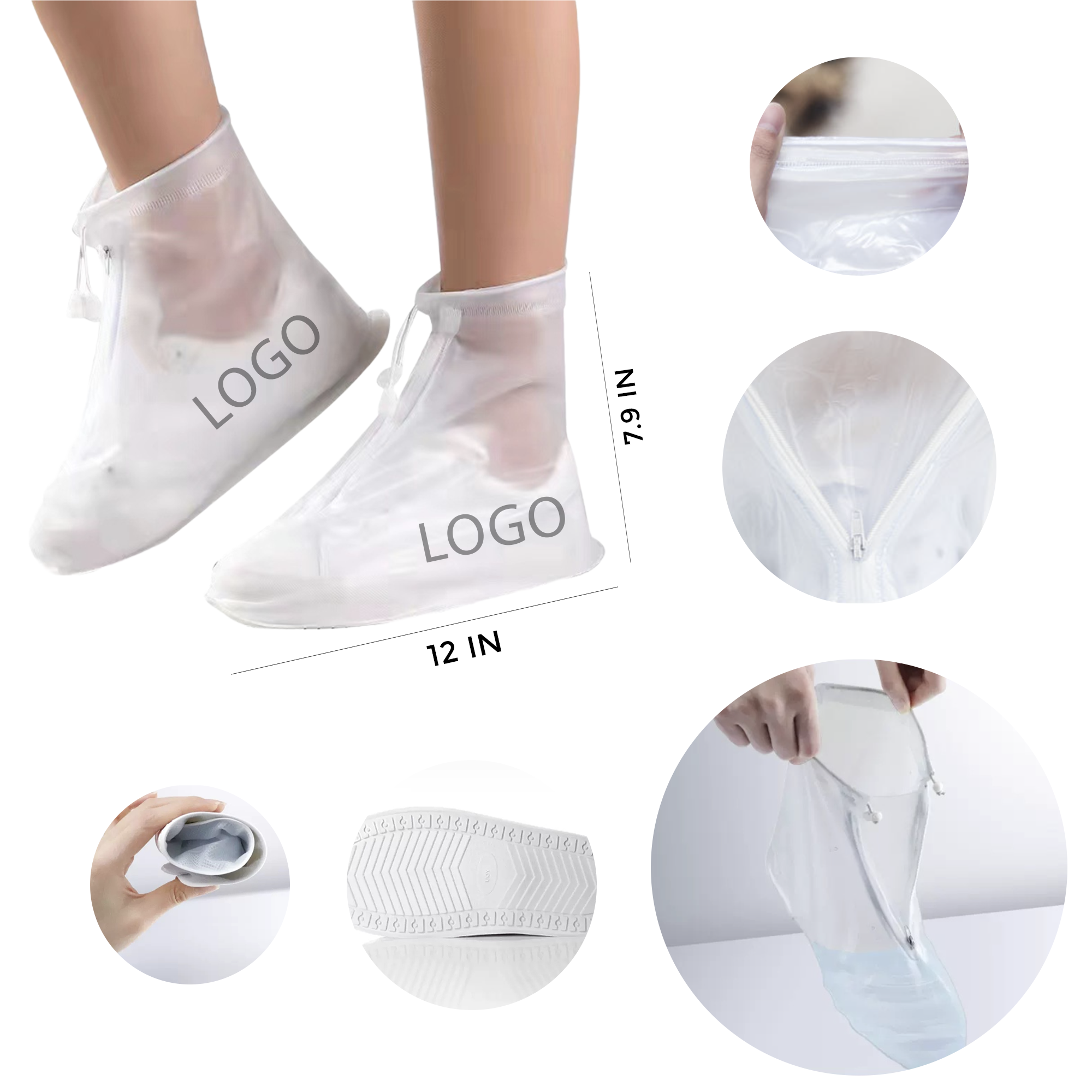 MOQ 10 PCS Waterproof Shoe Covers 2