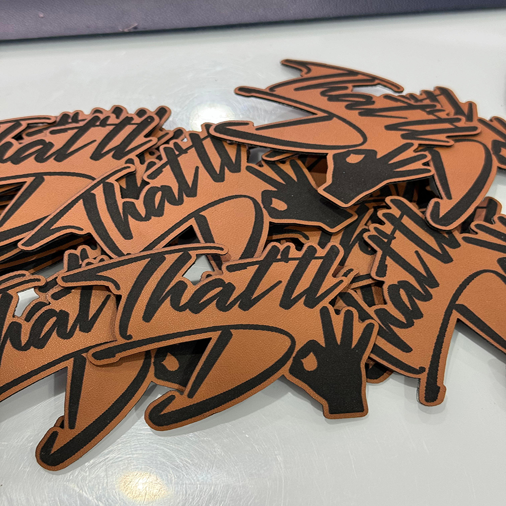 Custom Leather Patch 4