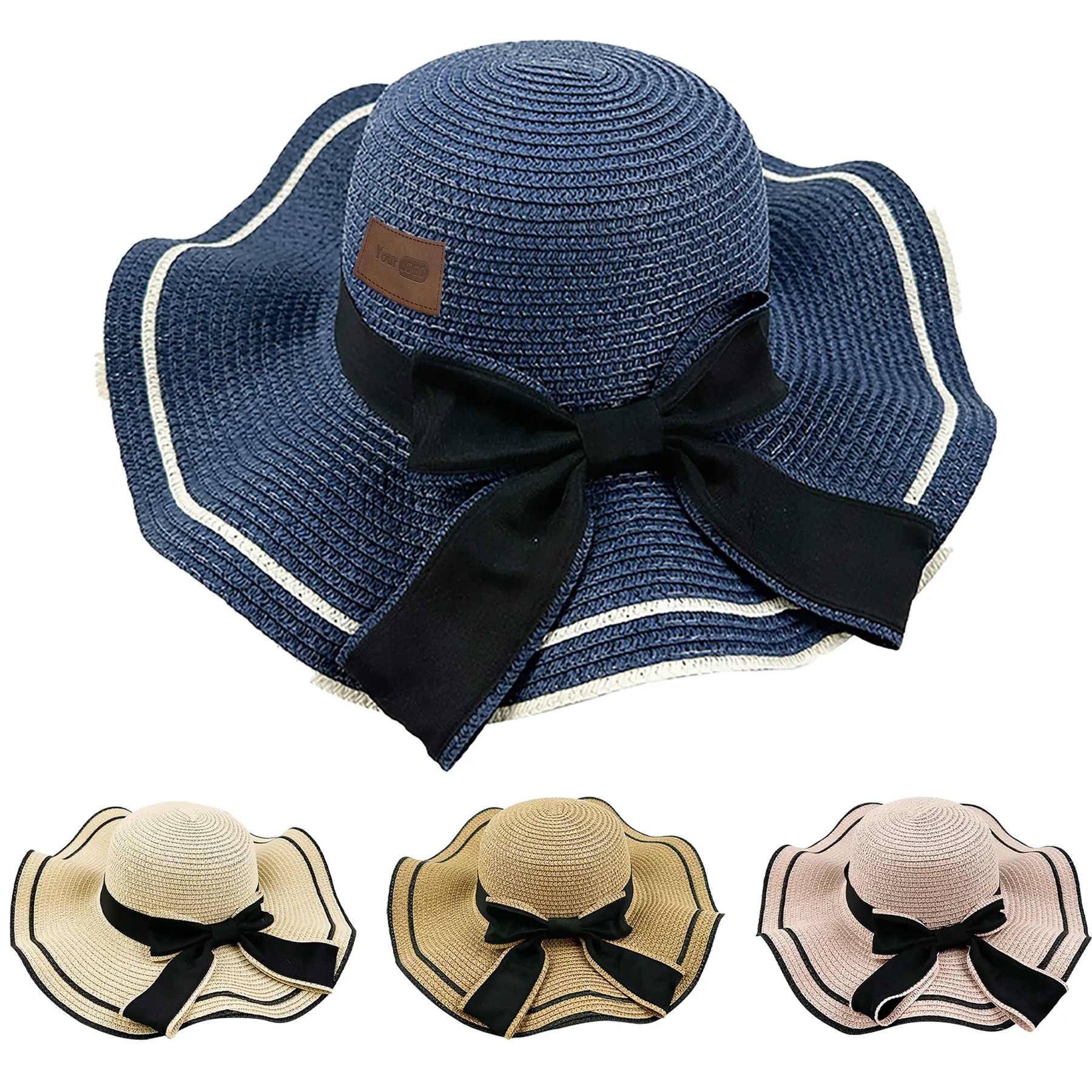 Jute Bow Shade Sun Hat
