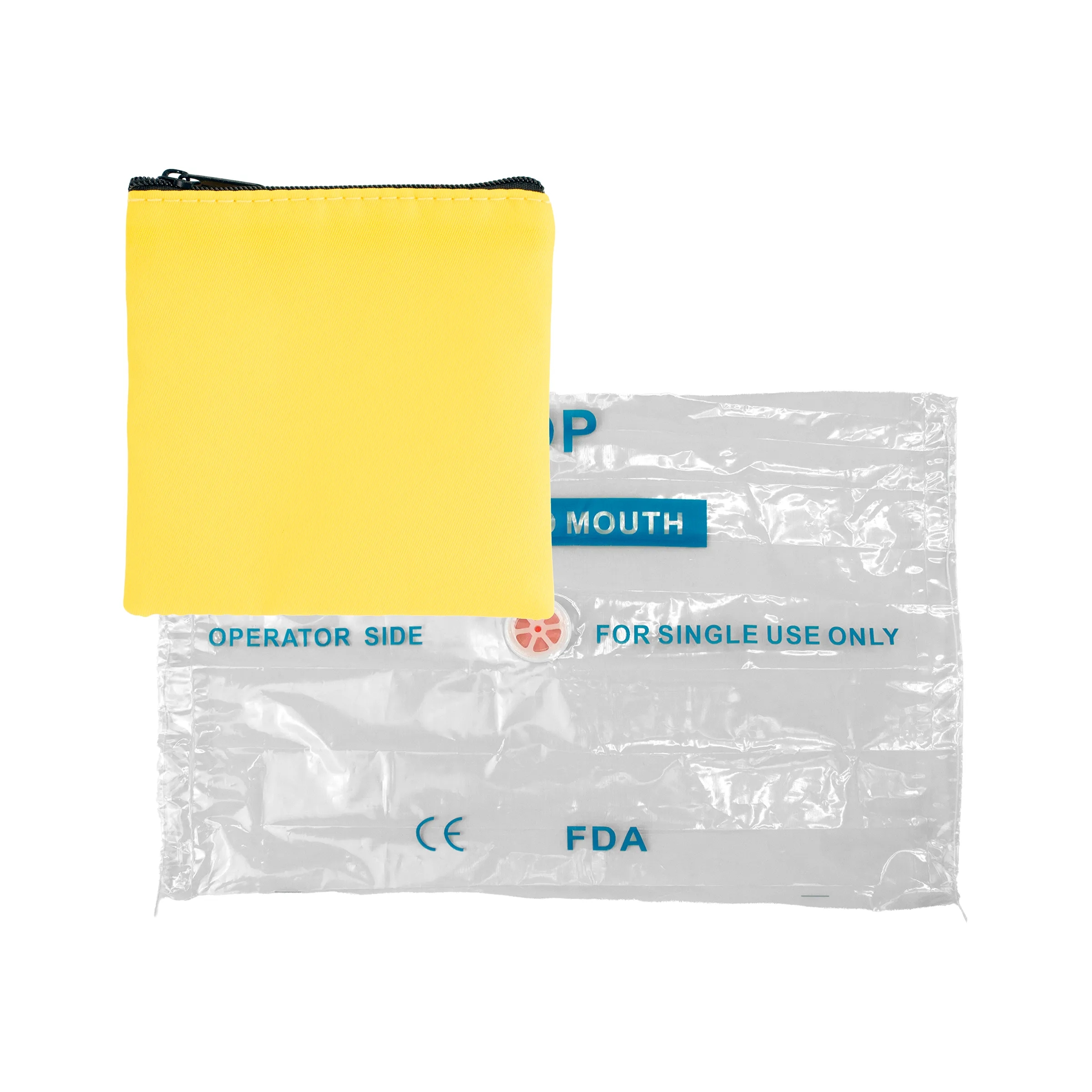 Colorful RPET CPR Face Shield Set 17