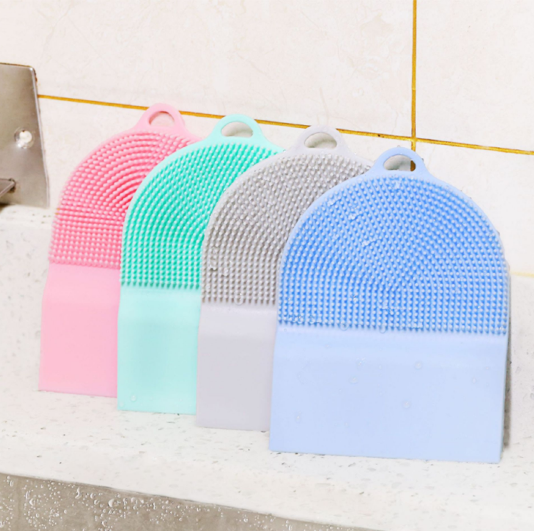 Kitchen Scraper Silicone Brush 6