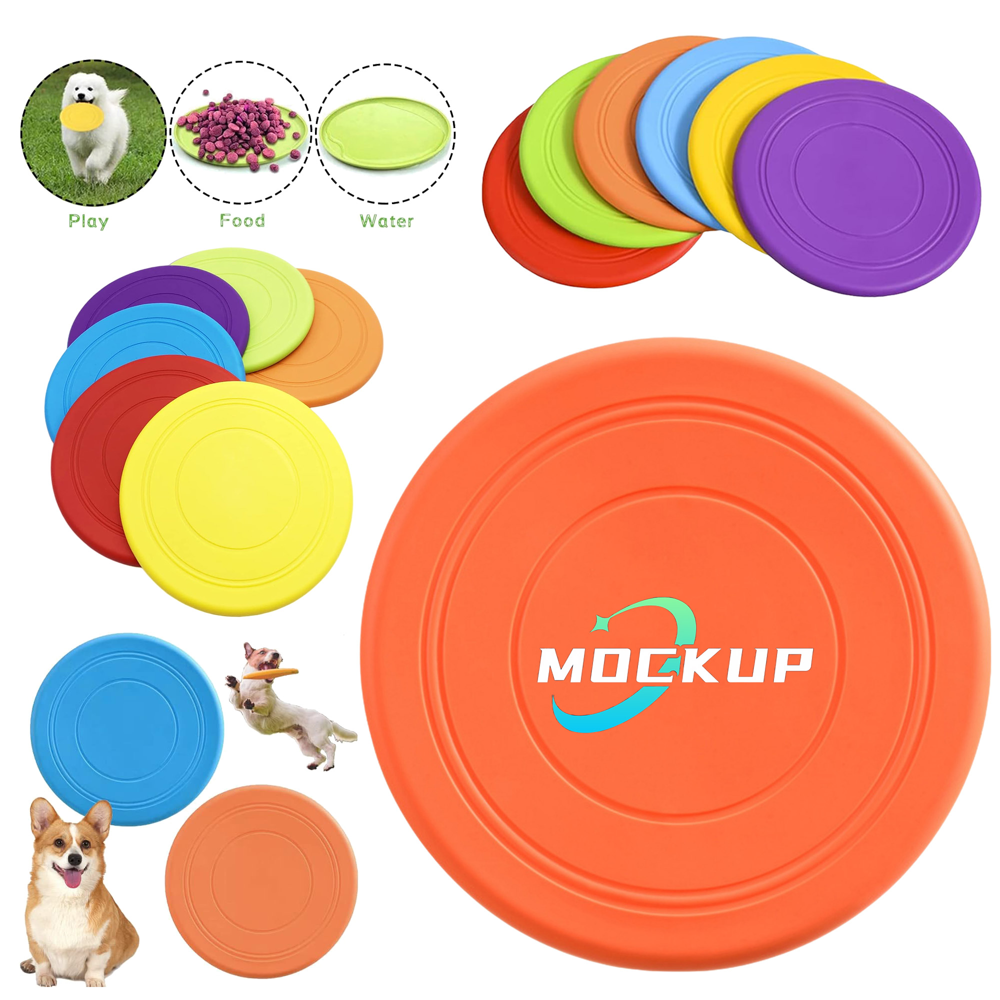 Lightweight Beach Sport Flying Disk 5