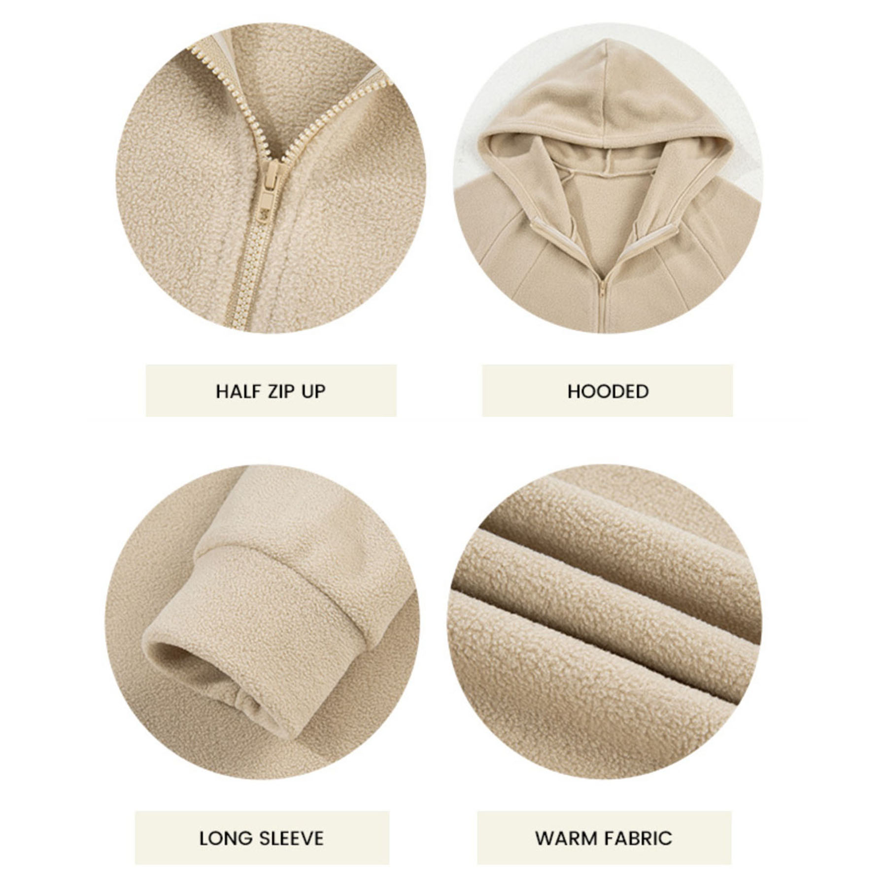 Womens Fleece Hoodies 6