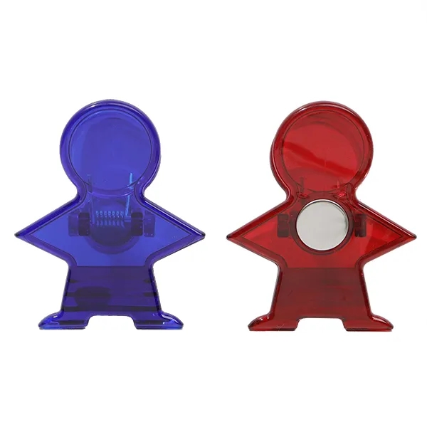 Promotional People Clip With Magnet 2