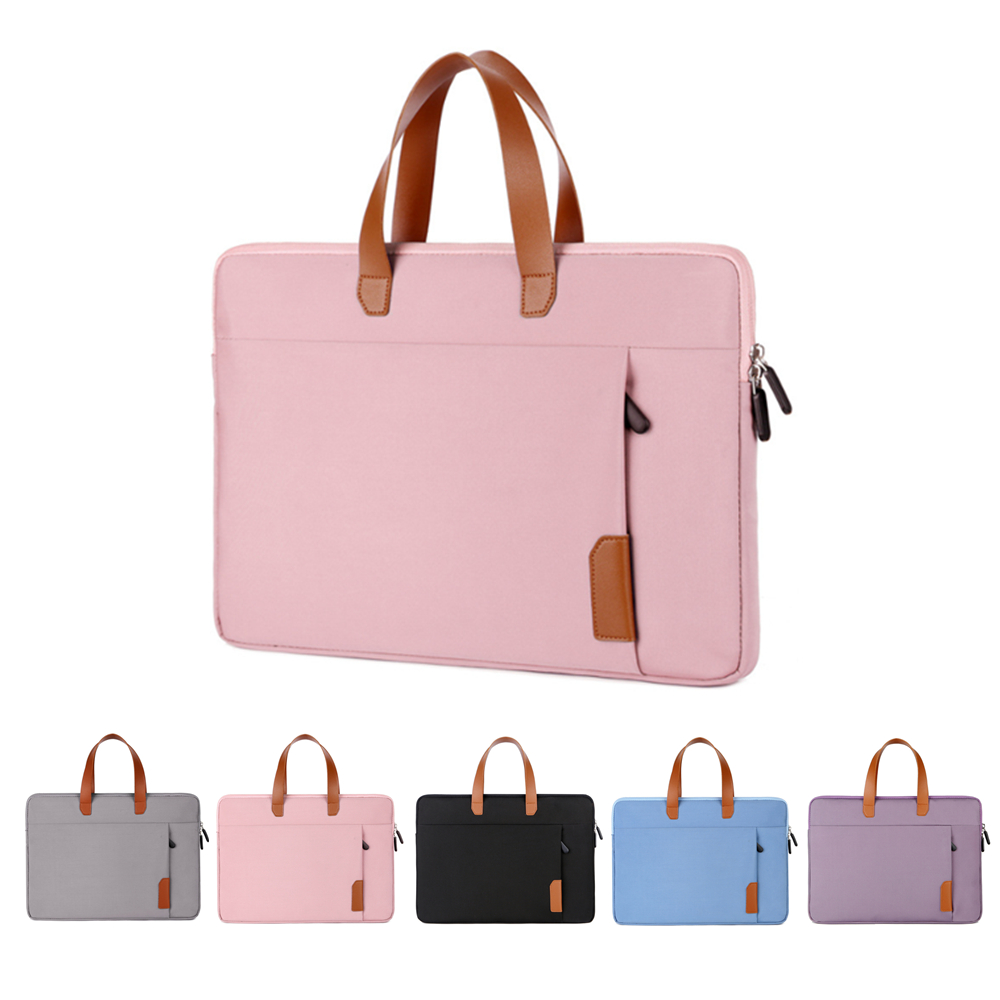 Padded Laptop Sleeve With Leather Handle 2