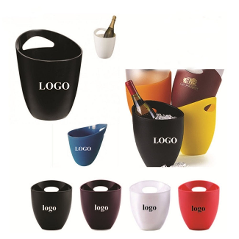 Single Tote Plastic Ice Bucket 1
