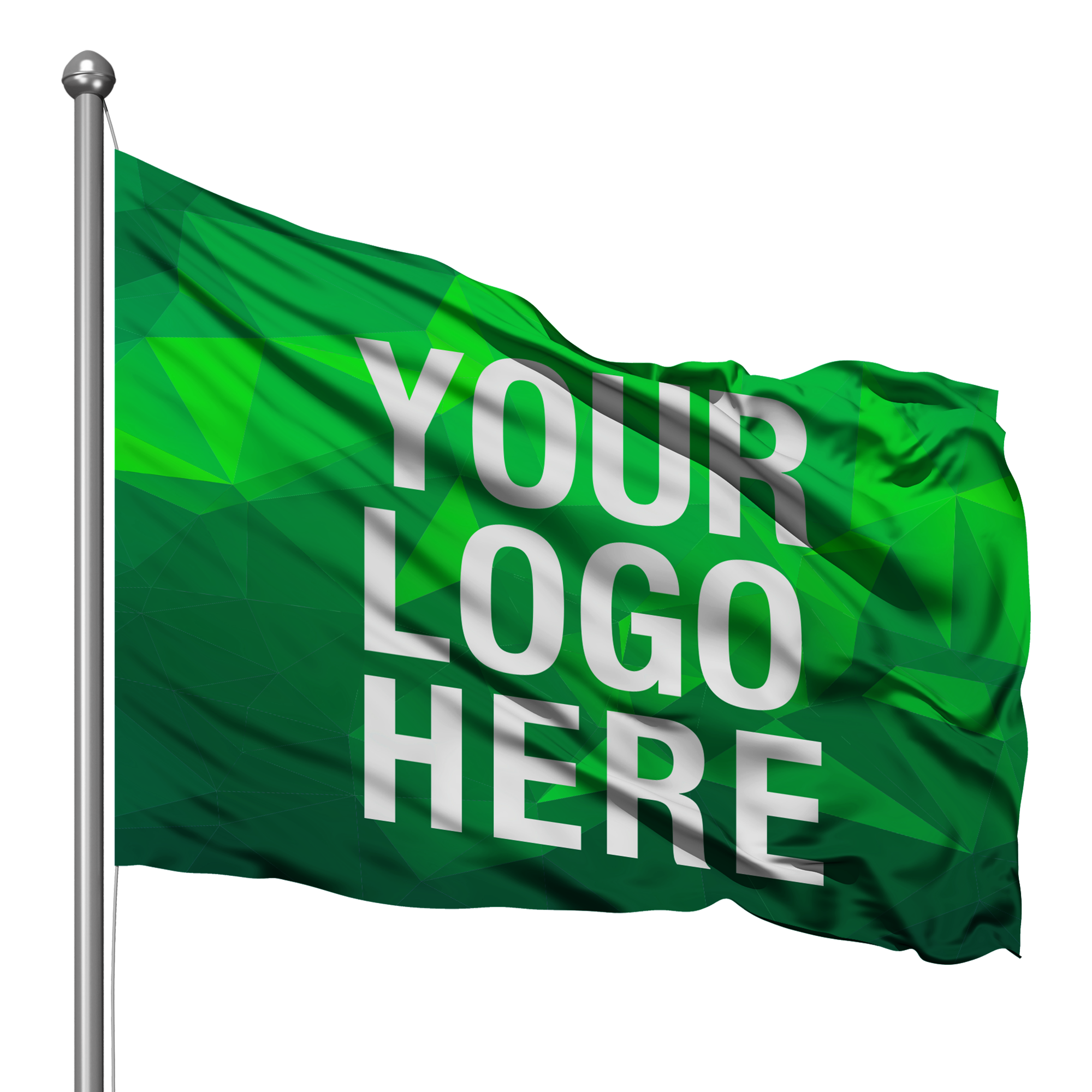 Premium Sublimated Single-Sided Flag - 3'x5' 3
