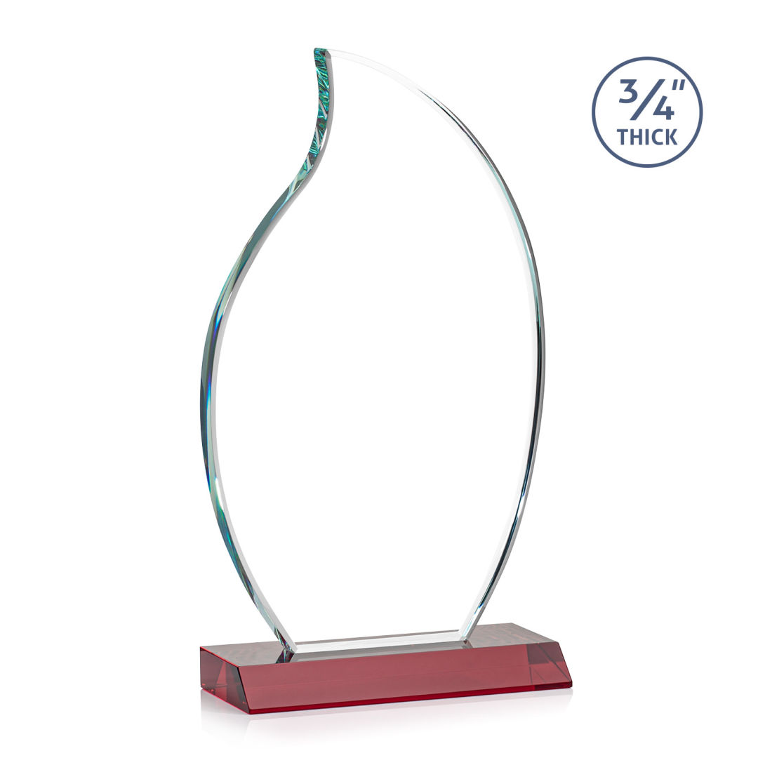 Croydon Flame VividPrint™ Award - Red 13
