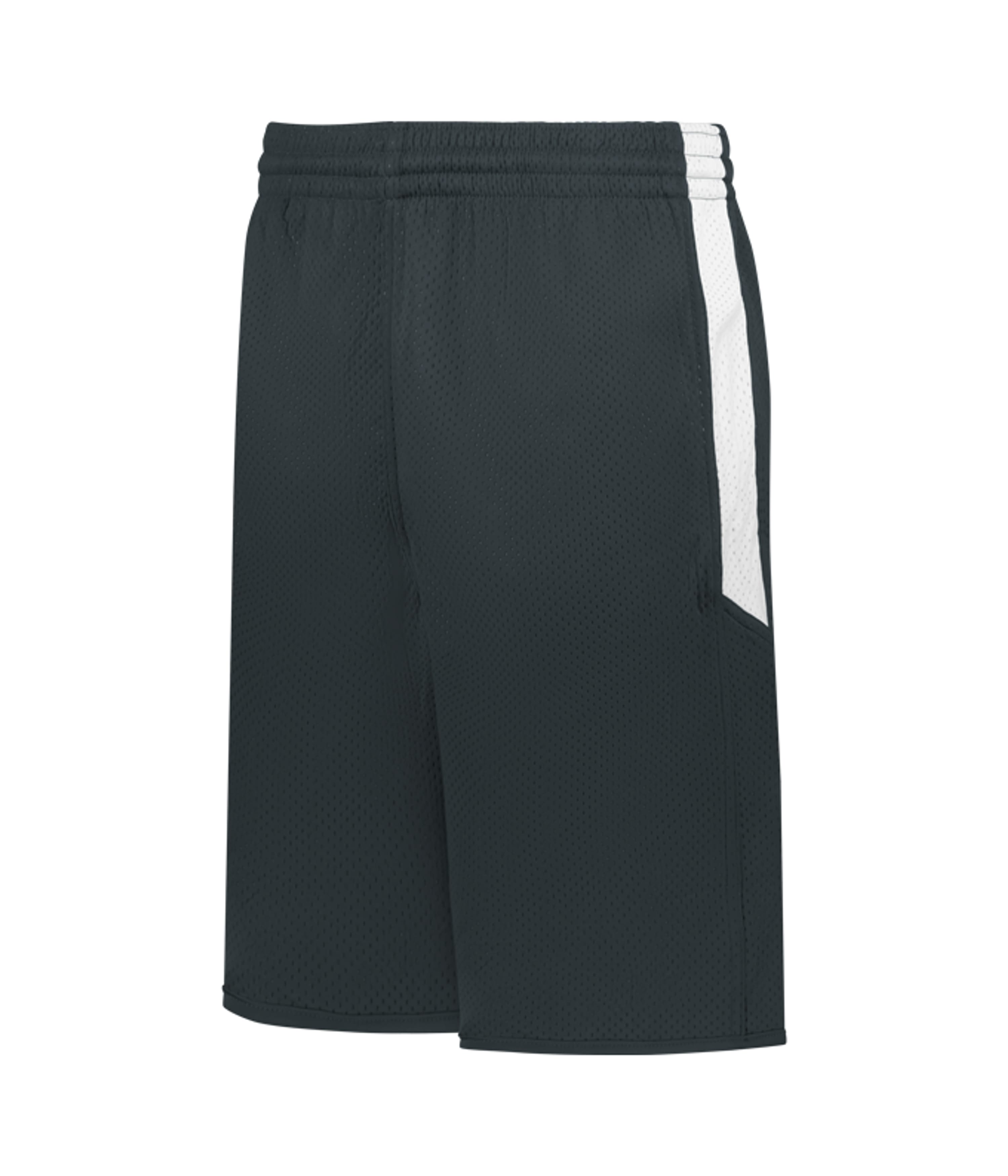 YOUTH SINGLE-PLY REVERSIBLE BASKETBALL SHORTS 12