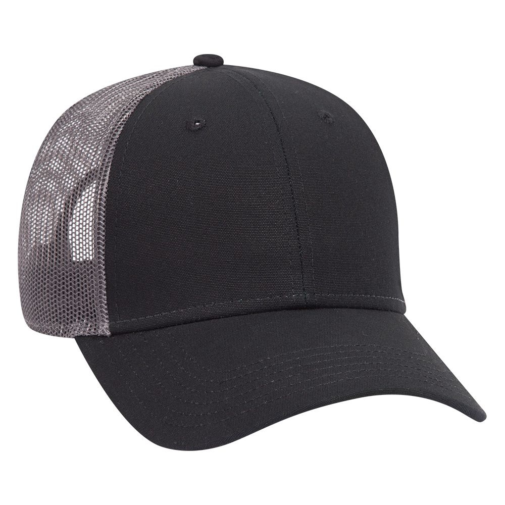 OTTO CAP® 6 Panel Low Profile Mesh Back Trucker Hat 11