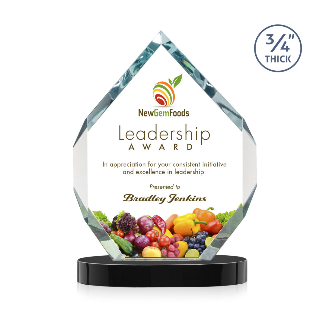 Royal Diamond VividPrint™ Award on Alberton Base - Black 6