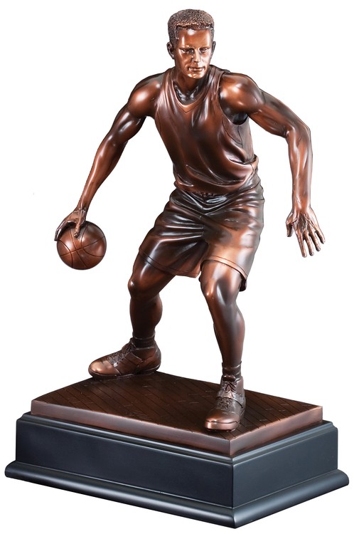 Basketball Resin Sculpture 1