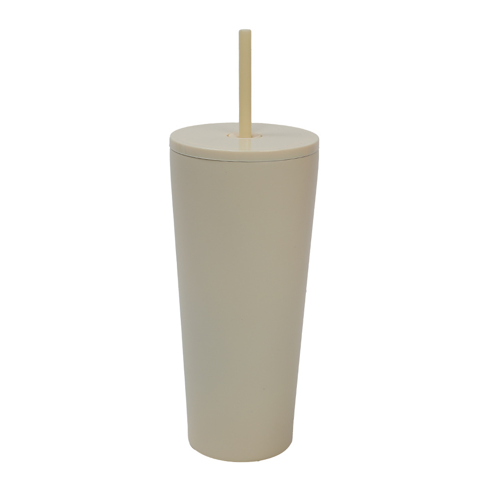 24 oz Stainless Steel Insulated Tumbler W/ Straw 3