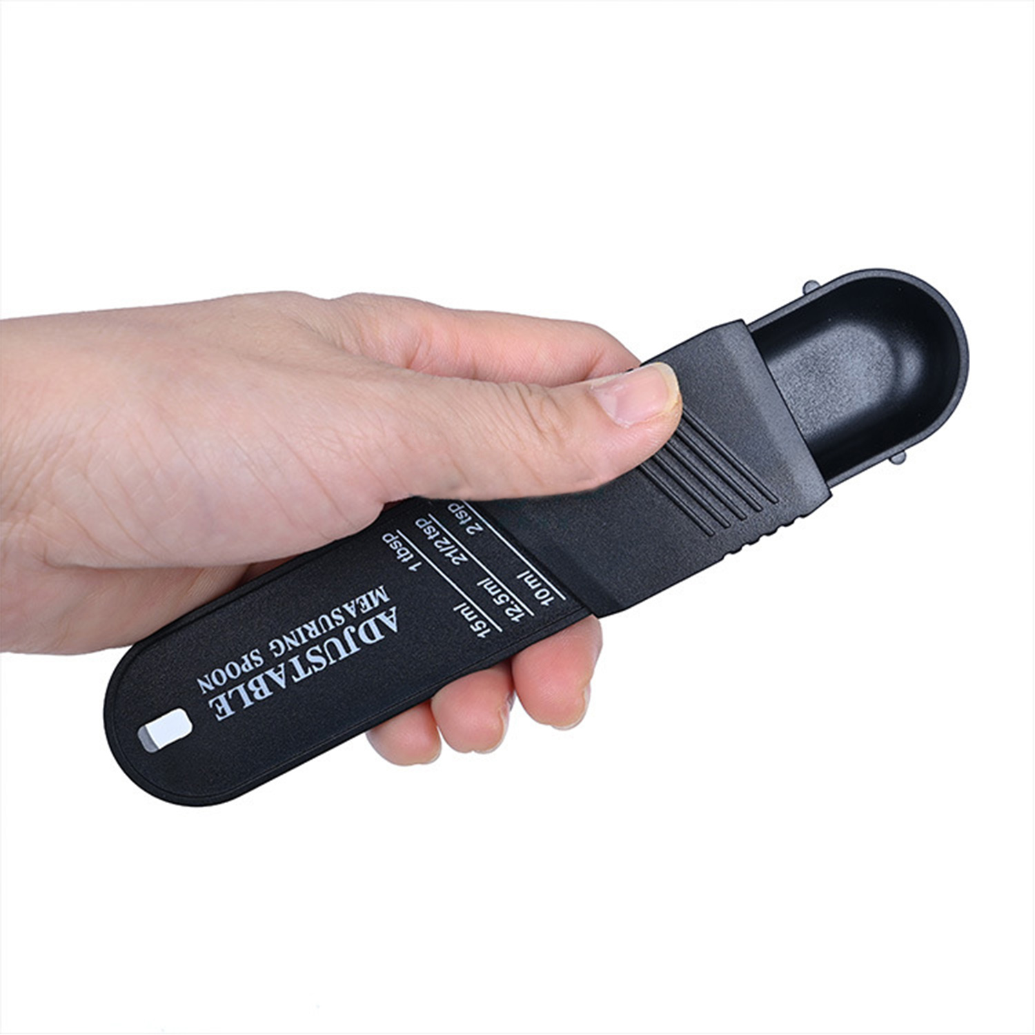 2pcs Adjustable Plastic Measuring Spoon Kitchen 3