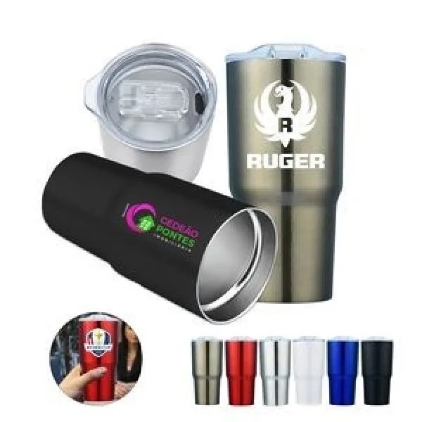 18 oz. Travel Stainless Steel Vacuum Insulated Coffee cup 1