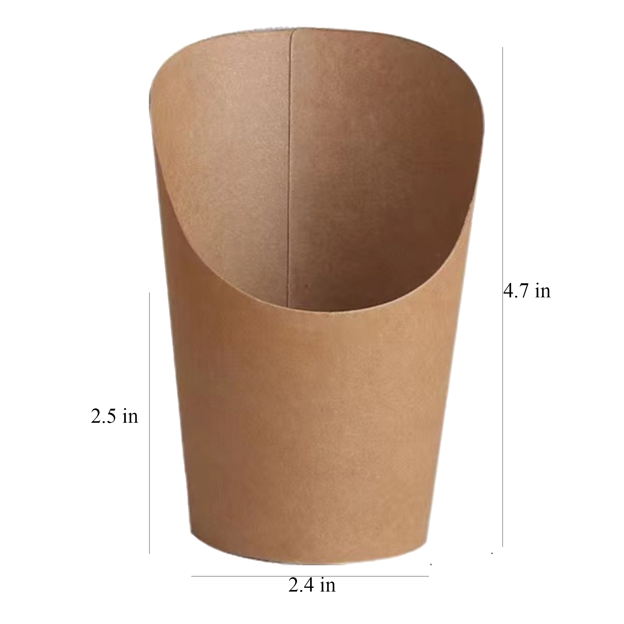 14 oz Slanted Mouth Snack Container 2