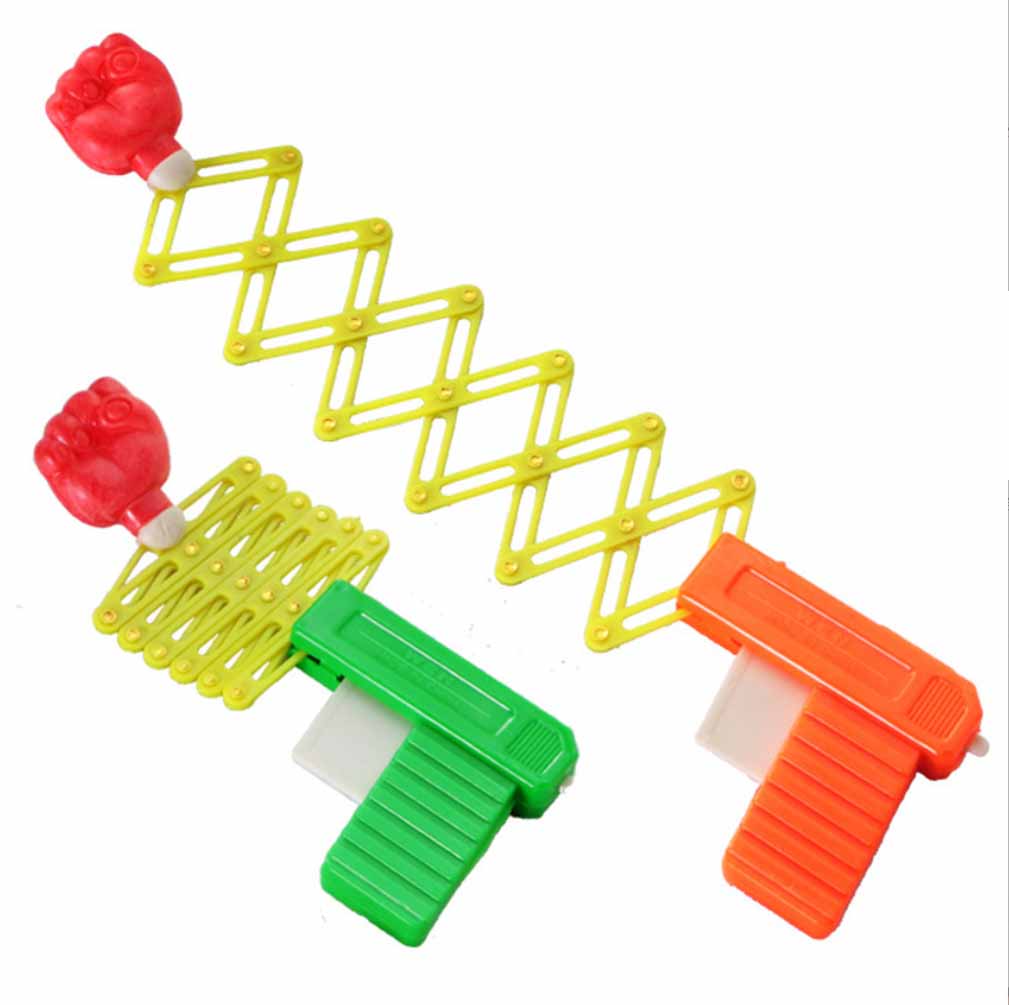 Retractable Fist Trick Toy Gun 2