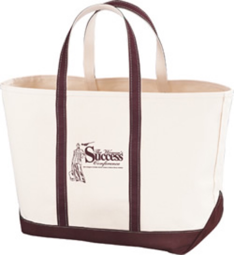 22 Oz. Natural Canvas Heavy Hauler IV Tote Bag 2