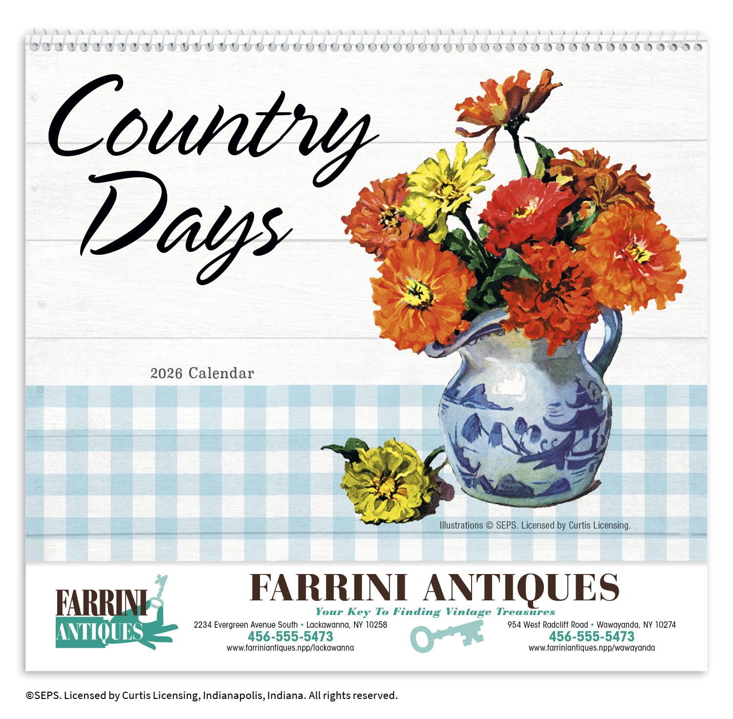 Good Value™ Country Days - Spiral Calendar 43
