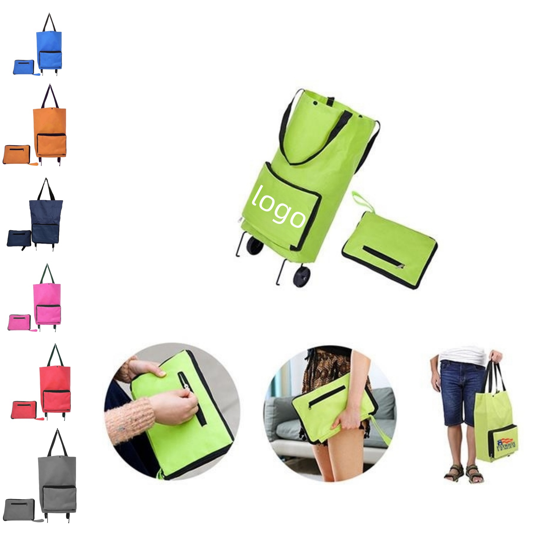 Folding Shopping Cart 1