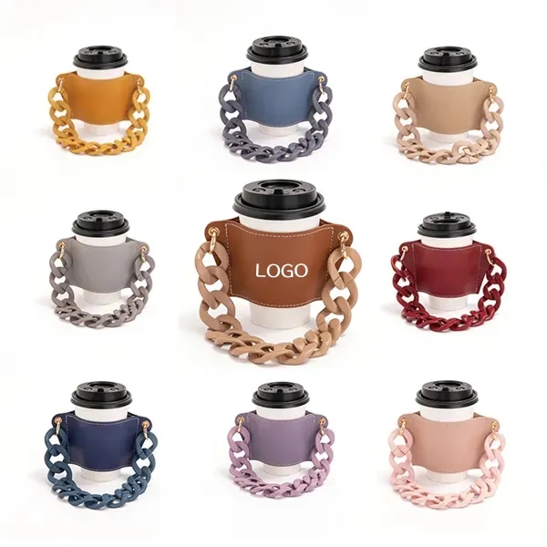 PU Chain Cup Sleeve 2